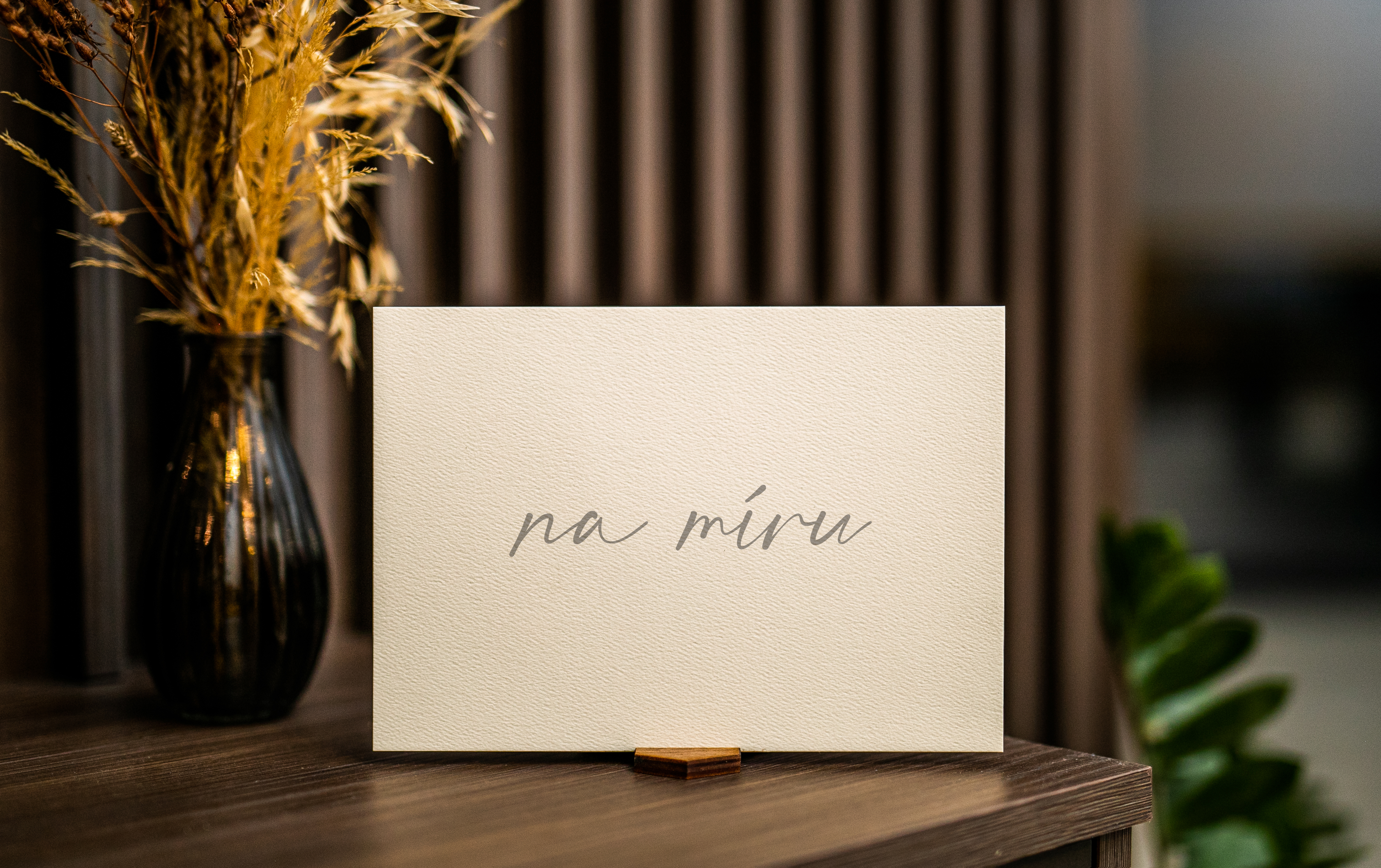 Svatební cedulka na míru s vlastním textem